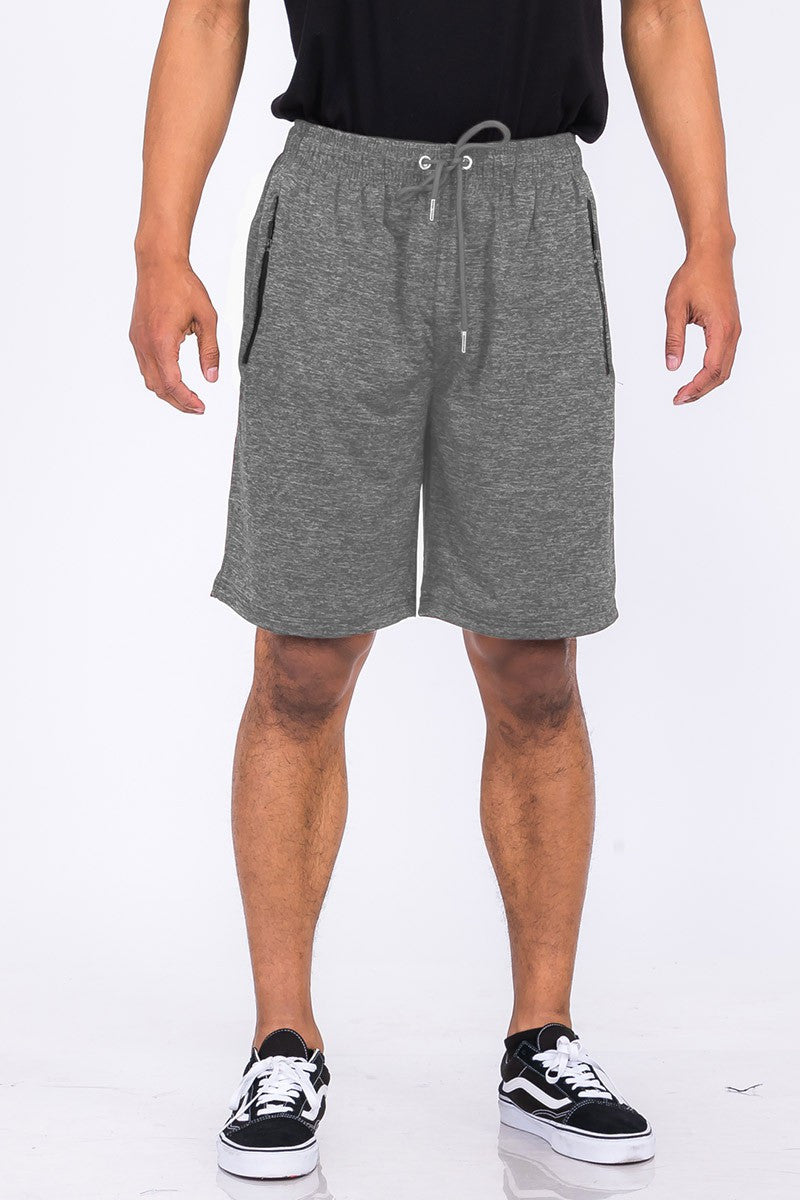 Weiv Marbled Active Running Athletic Sports Shorts