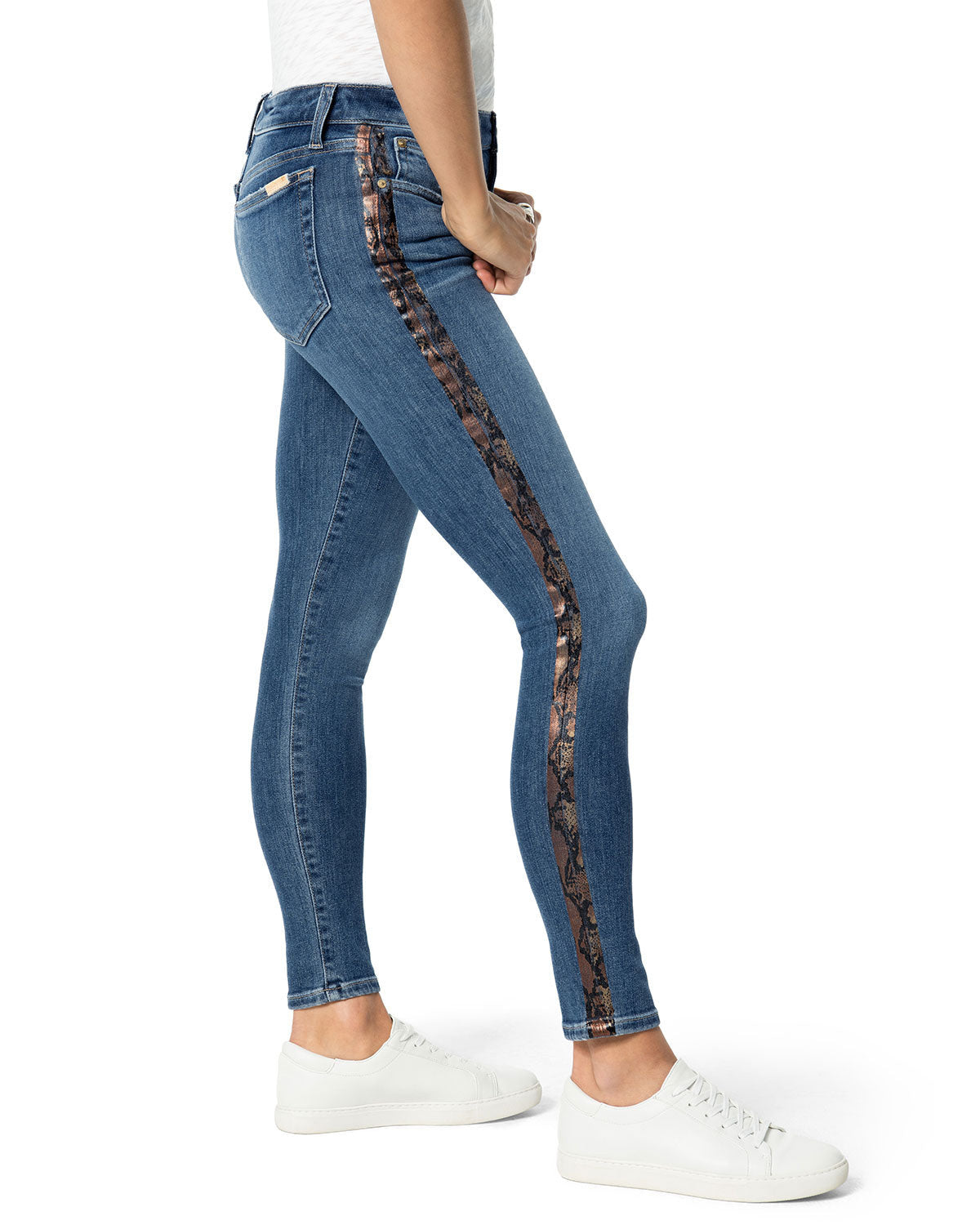 Joe's The Charlie Ankle Cobra Side Stripe Women's Jeans