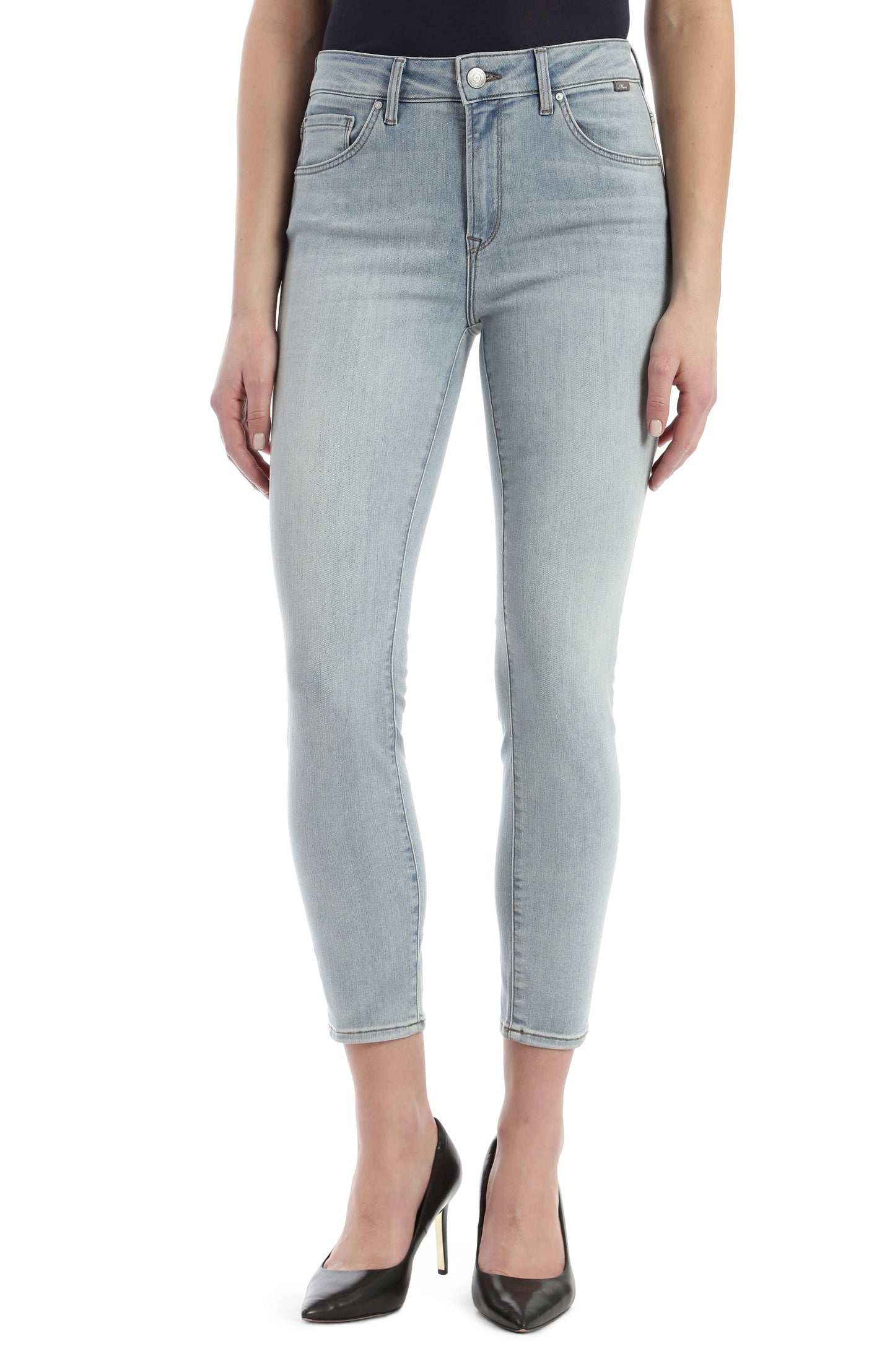 Women's Mavi Jeans Tess Ankle Skinny Jeans Bleached Vintage