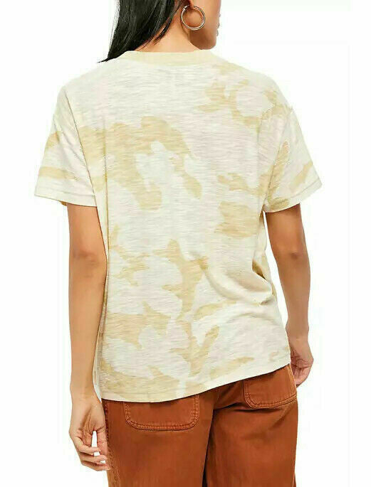 Free People Maybelle T-Shirt Sand Combo