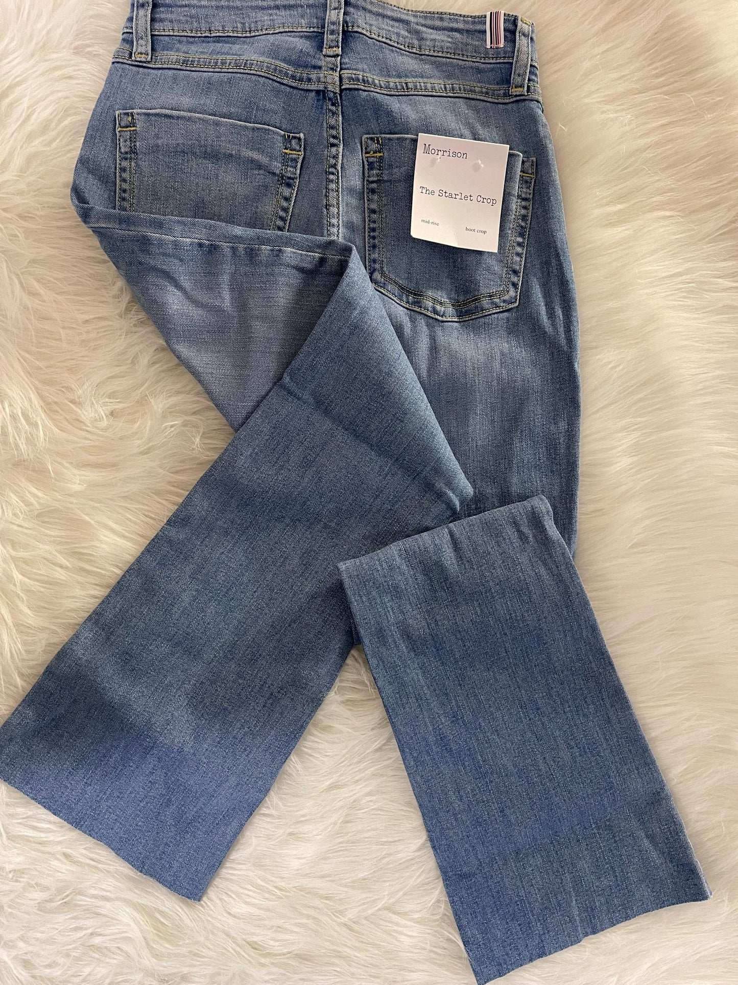 Morrison Denim The Starlet Mid-Rise Boot Crop Women's Jeans