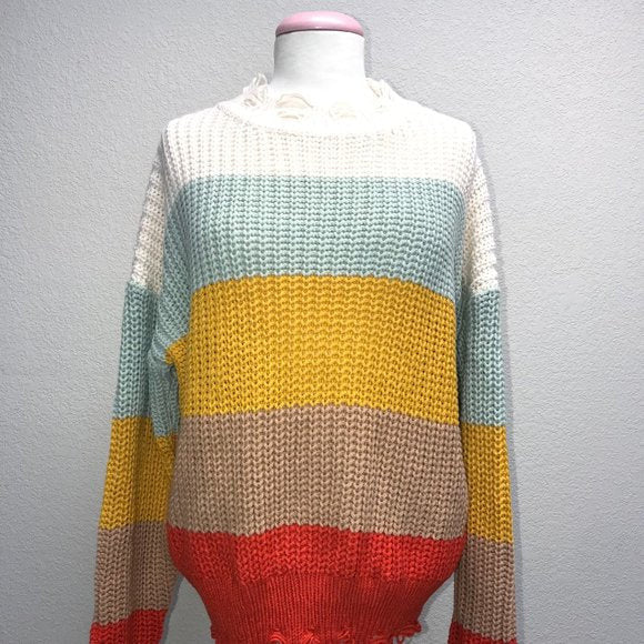 Racheal Multicolor Women's Sweater