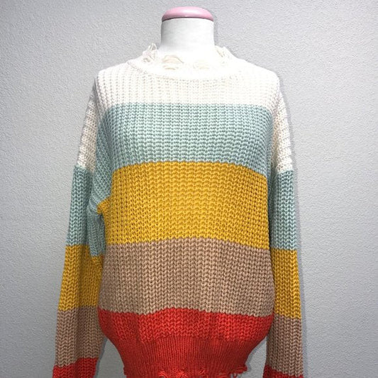 Racheal Multicolor Women's Sweater