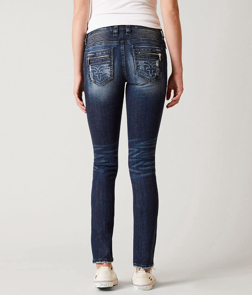 Rock Revival Kamil Moto Skinny Stretch S201 Women's Jeans