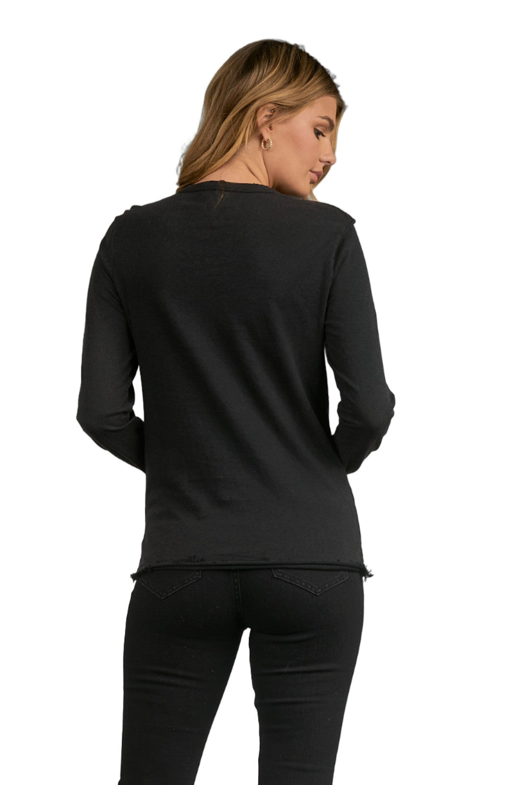 Elan Black/Mauve "Amour" Women's Tee