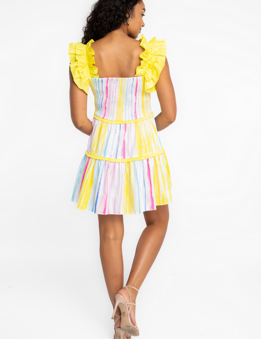 Alden Adair The Amora Dress - Caribbean Stripe