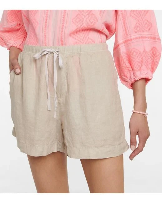 Velvet Women's Tammy Linen Shorts - Sand