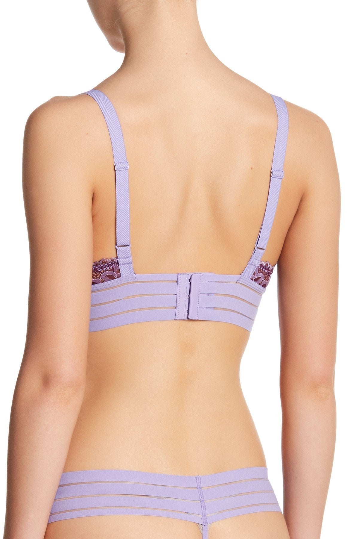 Free People Women's Purple Intimate Dalia Bralette