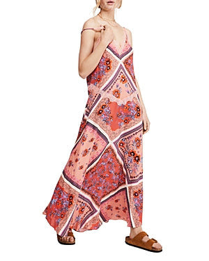 Free People Stevie Scarf Print Maxi Dress
