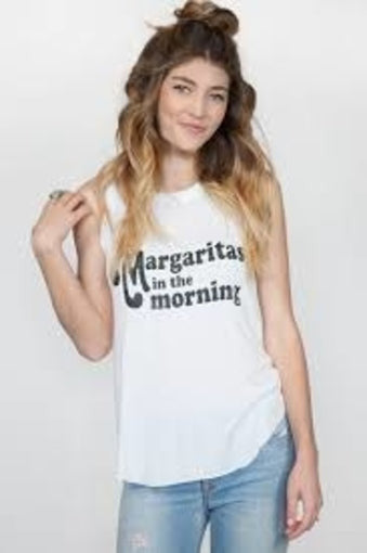 Brokedown Margaritas In the Morning Women's Tank