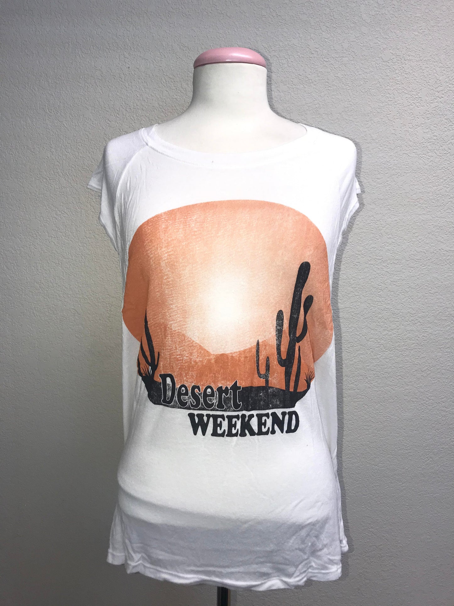 Brokedown Desert Weekend Print Women's Tank