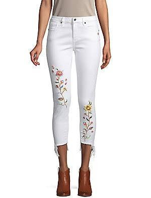 Miss Me Floral Ankle Skinny Women's Jeans