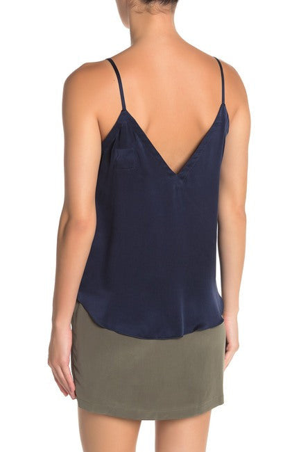 Chaser V-Neck Silk Charmeuse Women's Top