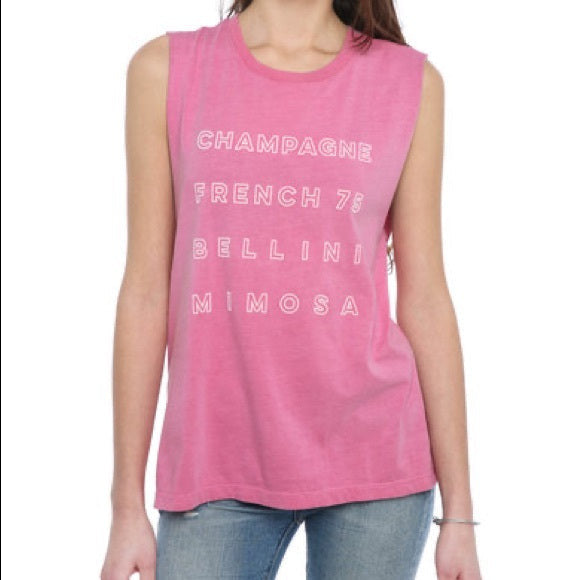 Daydreamer LA Champagne Cocktails Women's Tank Top