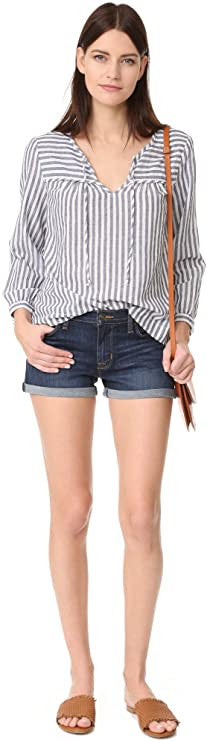 Hudson Asha Mid-Rise Cuffed Women's Shorts