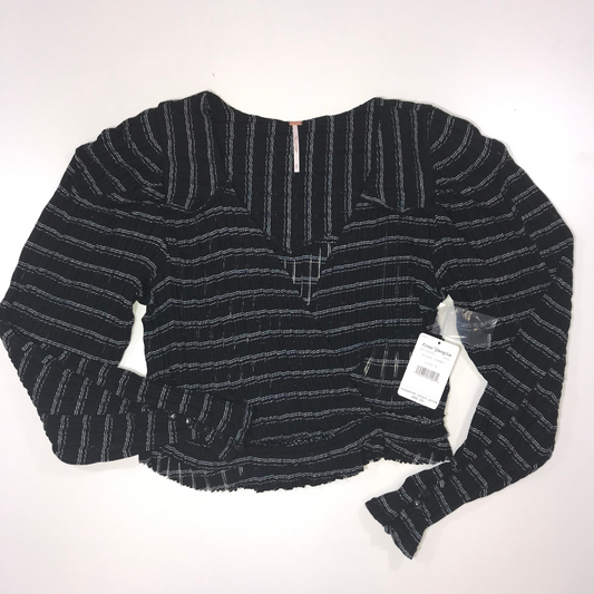 Free People Girlfriend Black Combo Top