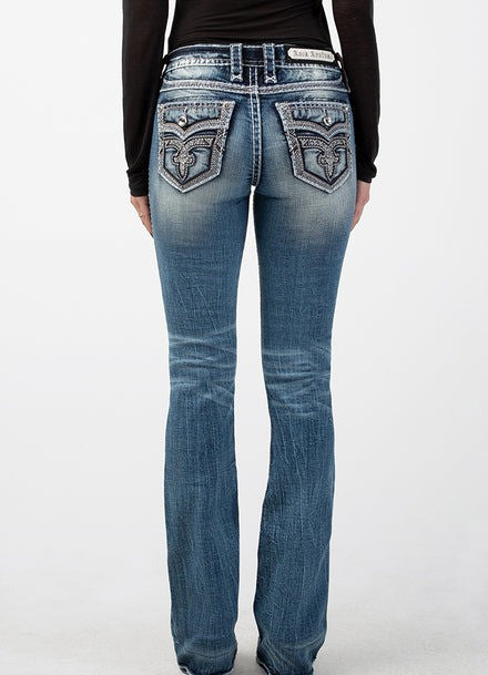 Rock Revival Nutria B201 Bootcut Women's Jeans