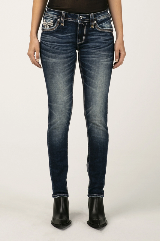 Rock Revival Hibiscus S203 Skinny Women's Jeans