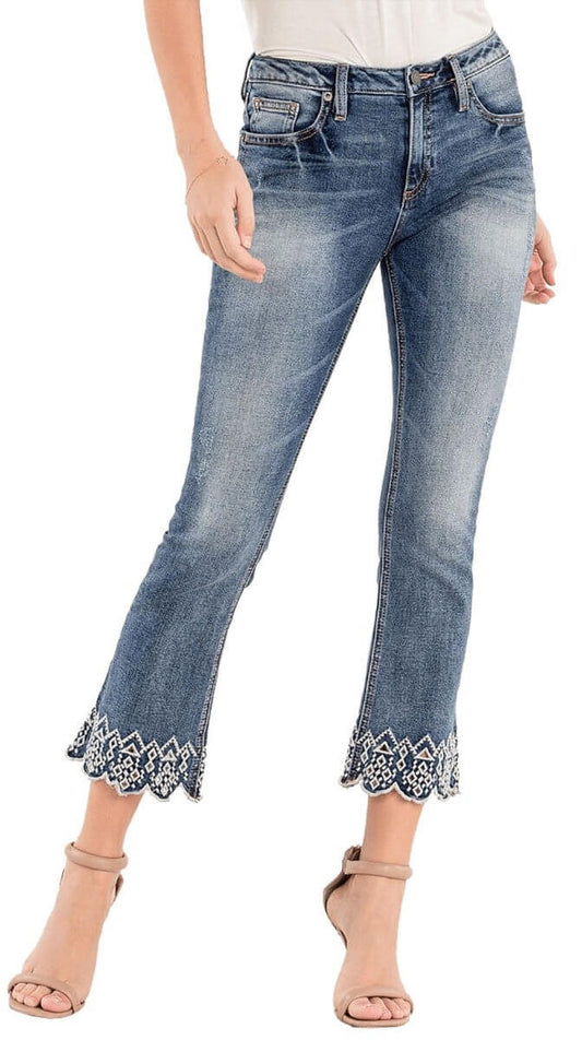 Miss Me Cropped Boot Women's Jeans