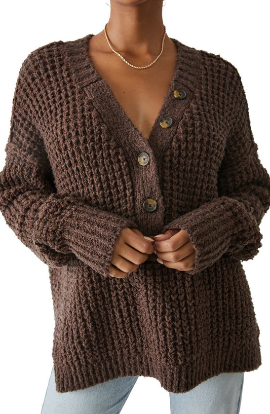 Free People Whistle Thermal Henley Top
