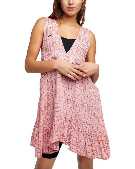 Free People Let It Happen Mini - Light Pink Combo