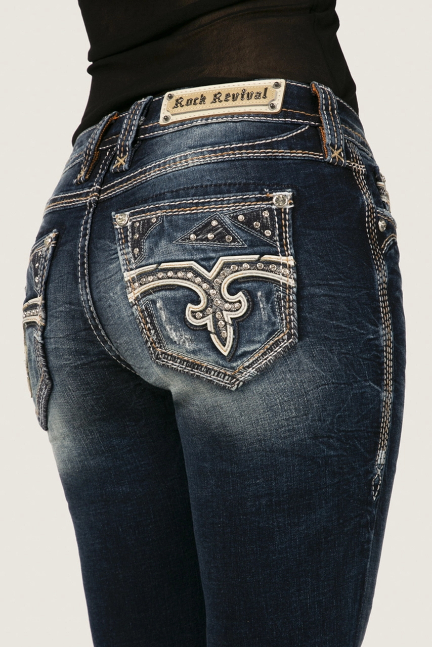 Rock Revival Hibiscus S203 Skinny Women's Jeans