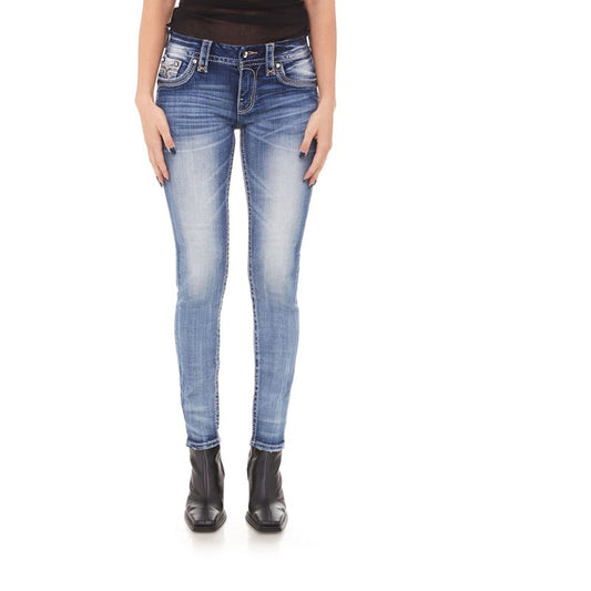 Rock Revival Mars Red S203 Skinny Women's Jeans