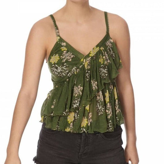 Free People Green Combo Tank Melbourne
