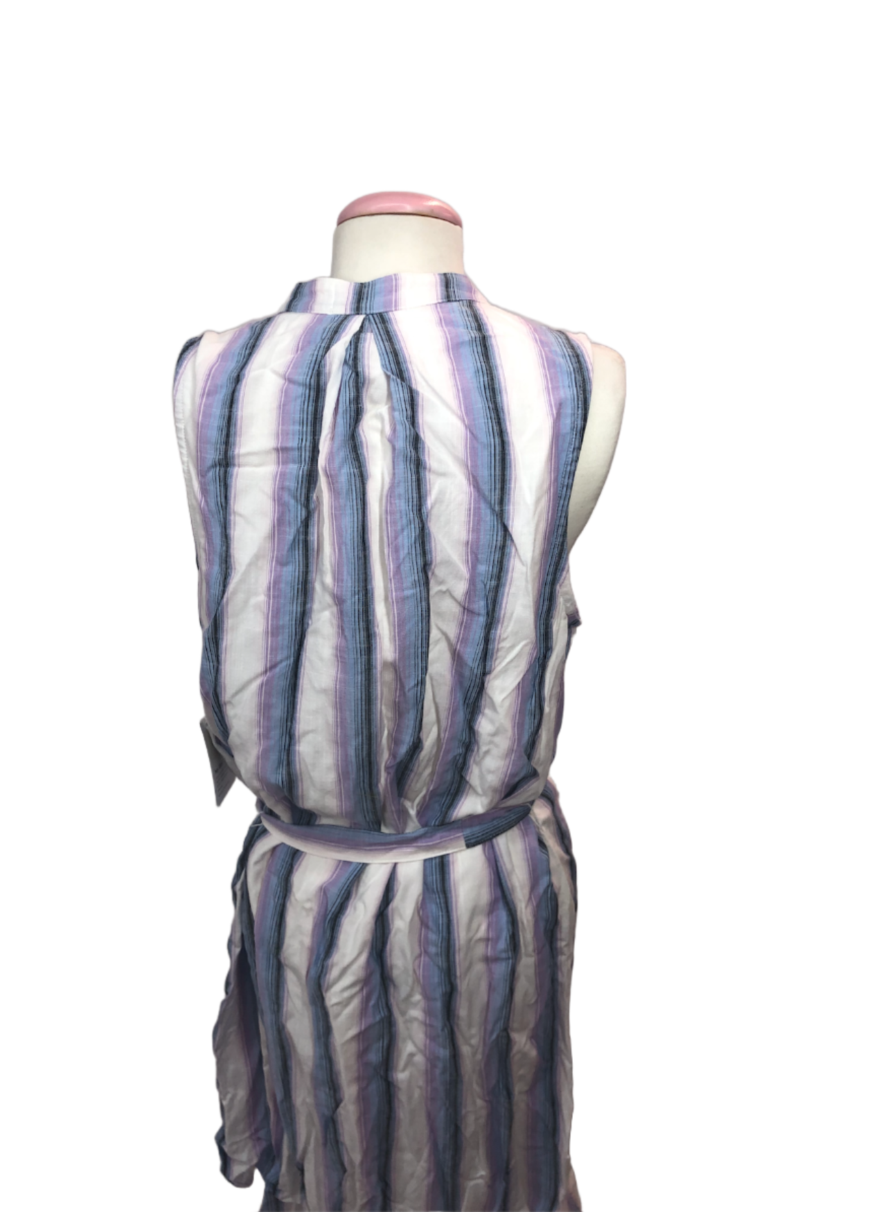 Bella Dahl Sleeveless Pleated Front Dress/Ombre Sunrise