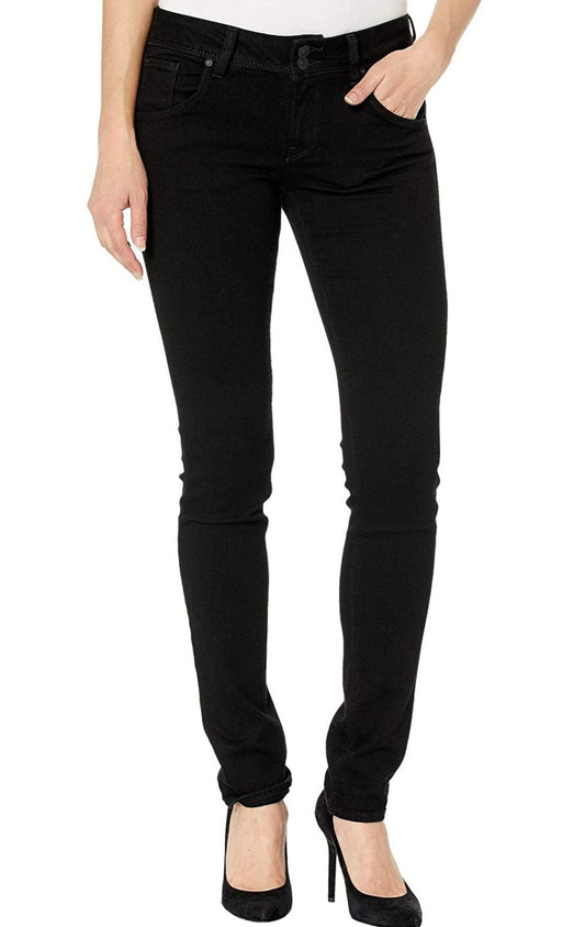 Hudson Women's Collin Mid Rise Skinny Fit Flap Pocket Ankle Women's Jeans