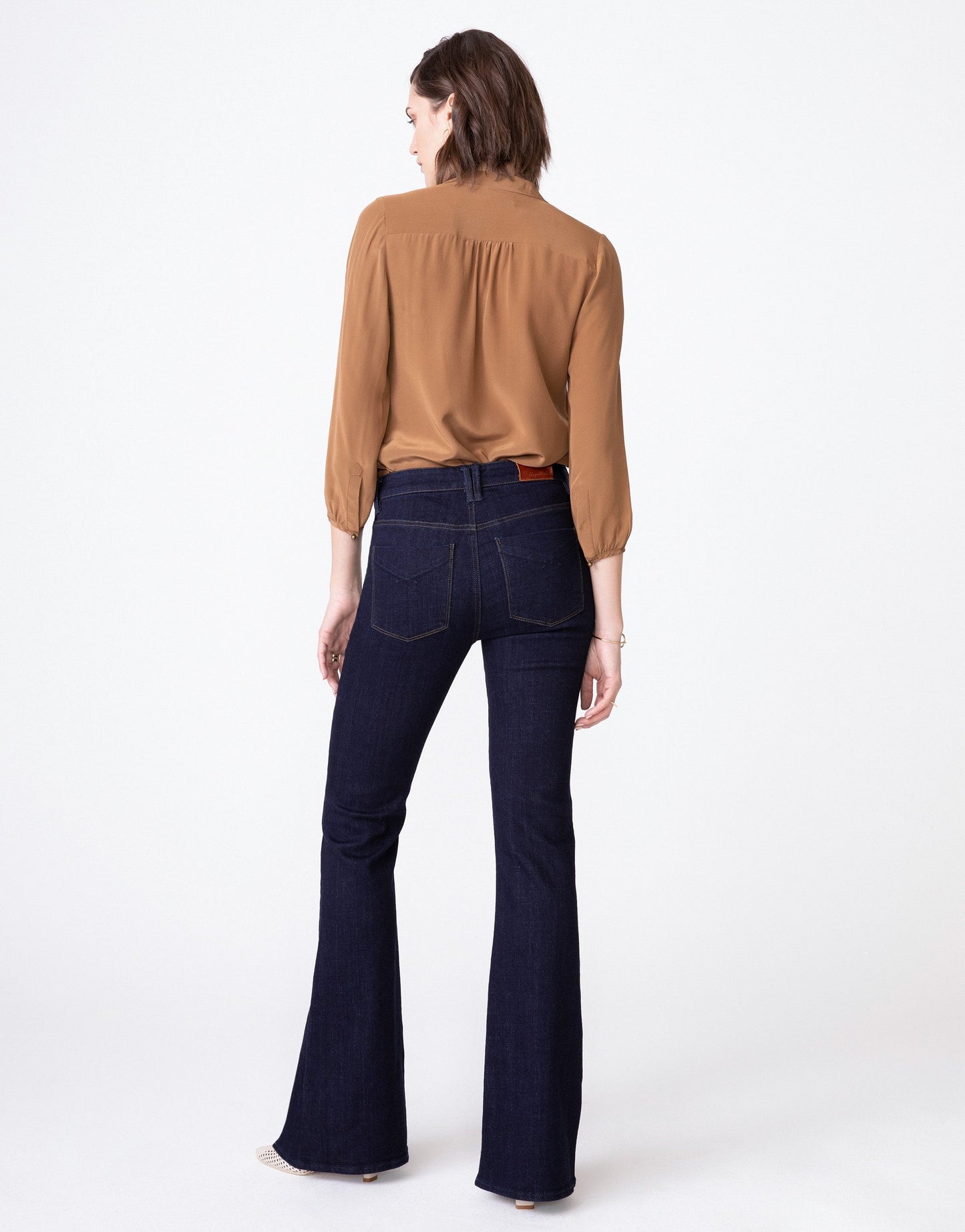 Unpublished Janet High Rise Flare in Marine Women's Jeans